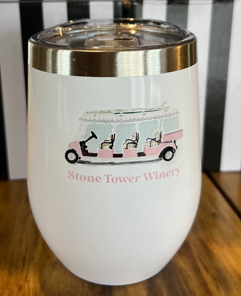 Stone Tower Winery Golf Cart Tumbler 1