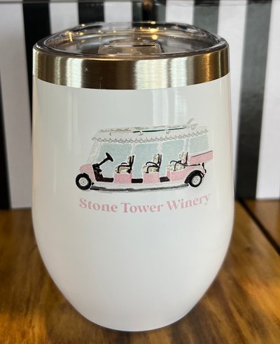 Stone Tower Winery Golf Cart Tumbler